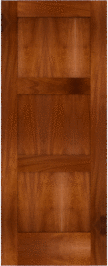 Flat  Panel   Jackson  Mahogany  Doors